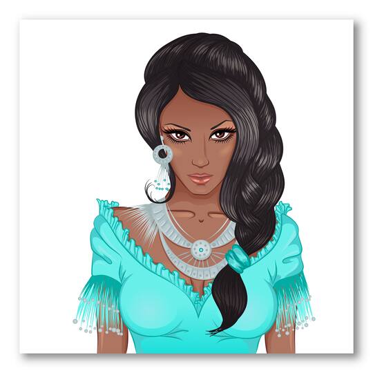 Designart - Portrait Of African American Woman XVI